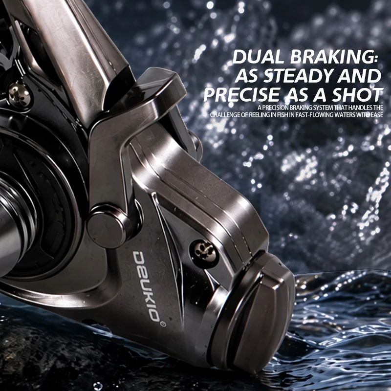 Carretilha Compacta DEUKIO com - Ice Fishing Reel avaliação e preço